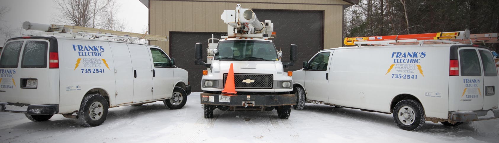 Frank's Electric service fleet